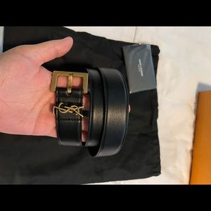 Saint Laurent belt- size 85